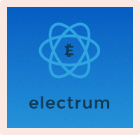 Electrum - crypto plånbok